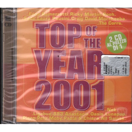 Various CD Top Of The Year 2001 Warner Fonit – 9548395242 Sigillato