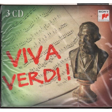 Giuseppe Verdi CD Viva Verdi Sony – 88765406192 Sigillato