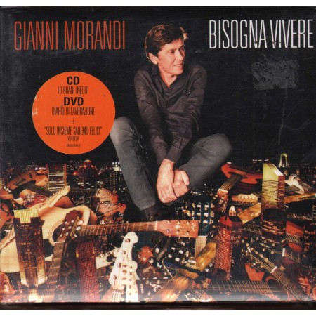 Gianni Morandi CD DVD Bisogna Vivere Sony Music – 88883764472 Sigillato
