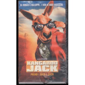 Kangaroo Jack - Prendi I Soldi E Salta VHS David McNally Univideo - PIV24541 Sigillato