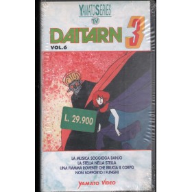 Daitarn 3 Vol. 6 VHS Yamato Series Univideo - YS0106 Sigillato