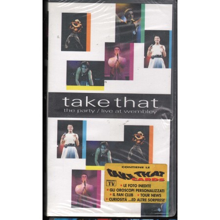 Take That VHS The Party / Live At Wembley BMG Video – 74321164493 Sigillato