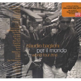 Claudio Baglioni CD DVD Per Il Mondo World Tour 2010 Sony ‎– 88697817042 Sigillato