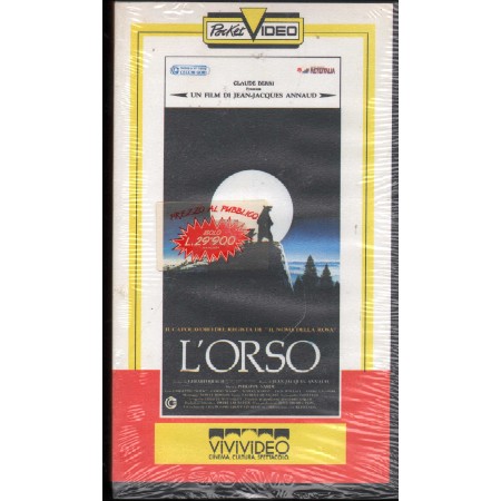 L'Orso VHS Jean-Jacques Annaud Univideo - DGVS10022 Sigillato