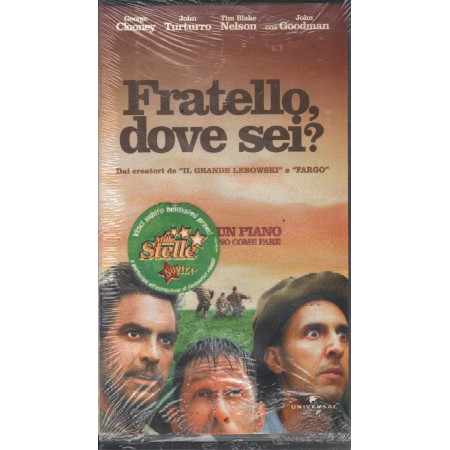 Fratello Dove Sei VHS Joel Coen, Ethan Coen Univideo - 903406301 Sigillato