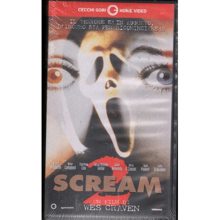 Scream 2 VHS Wes Craven Univideo - PSC3469 Sigillato