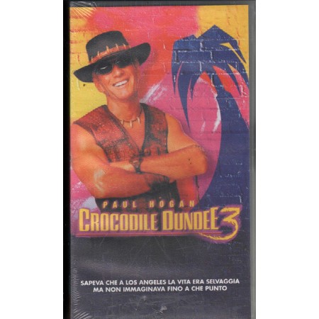 Crocodile Dundee 3 VHS Simon Wincer Univideo - 23338SA Sigillato