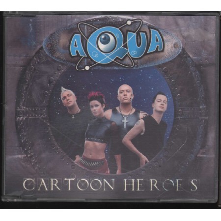 Aqua CD'S Singolo Cartoon Heroes Universal – 1563822 Nuovo