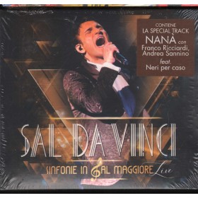 Sal Da Vinci CD Sinfonie In Sal Maggiore Live Cose – SDV2019001 Sigillato