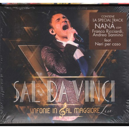 Sal Da Vinci CD Sinfonie In Sal Maggiore Live Cose – SDV2019001 Sigillato