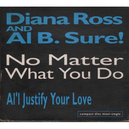 Diana Ross CD'S Singolo No Matter What You Do Warner Bros – 9218432 Nuovo