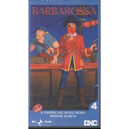 Barbarossa: Il Bambino Del Nuovo Mondo, Missione Segreta VHS 15009 Nuovo