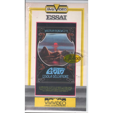 Goto' L'Isola Dell'Amore VHS Walerian Borowczyk Univideo - 007032 Sigillato