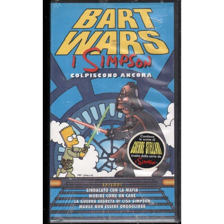 Bart Wars - I Simpson Colpiscono Ancora VHS Univideo - 0788523 Sigillato