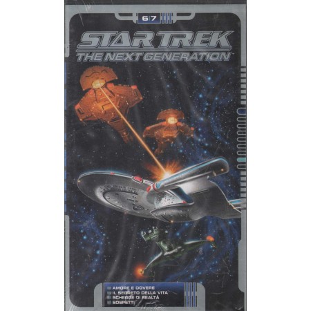 Star Trek The Next Generation 6.7 VHS Alexander Singer Univideo - PVS71171 Sigillato