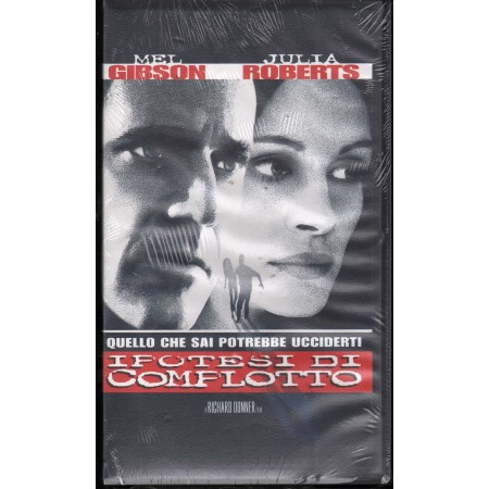 Ipotesi Di Complotto VHS Richard Donner Univideo - PIV15091 Sigillato