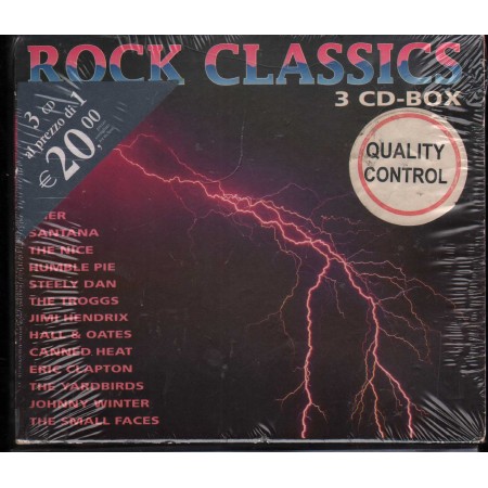 Various CD Rock Classics Charly Records – KRBOX322 Sigillato