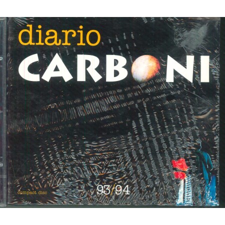 Luca Carboni ‎CD Diario Carboni / BMG RCA 74321155292 Sigillato