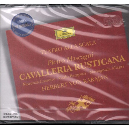 Mascagni, Cossotto, Bergonzi, Karajan CD Cavalleria Rusticana 4577642 Sigillato