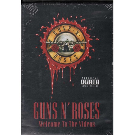 Guns N' Roses DVD Welcome To The Videos Geffen – 0602498613368 Sigillato