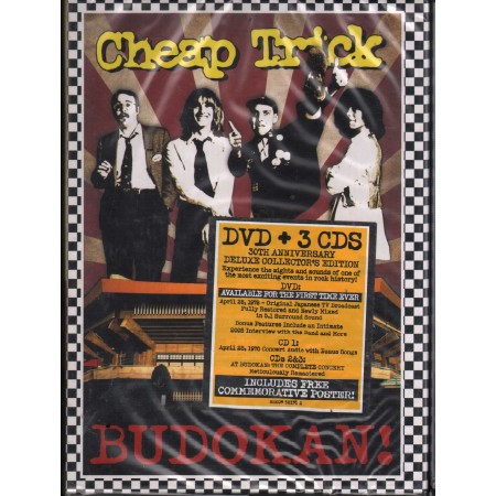 Cheap Trick DVD CD Budokan Sony Music – 88697381712 Sigillato