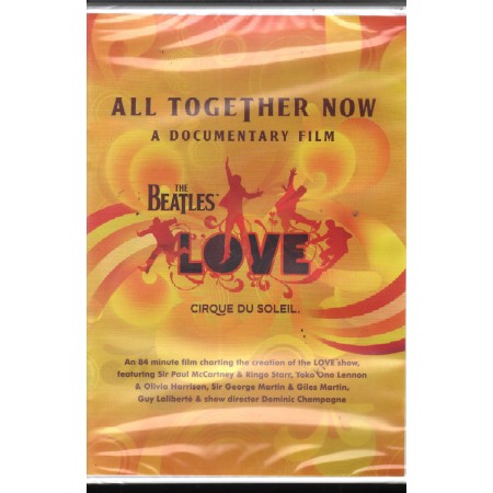 The Beatles Cirque Du Soleil DVD All Together Now Documentario Parlophone- 5099921706899 Sigillato