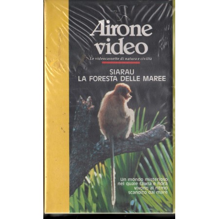 Siarau, La Foresta Delle Maree Airone Video VHS Univideo - AIVG4009C Sigillato