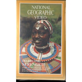 Diario Dal Serengeti VHS National Geographic Univideo - NGH1020 Sigillato