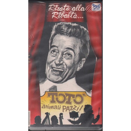 Toto' Animali Pazzi VHS Carlo Ludovico Bragaglia Univideo - RFRR07 Sigillato