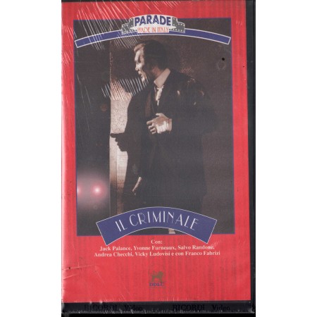 Il Criminale VHS Marcello Baldi Univideo - PAR157 Sigillato