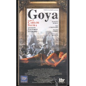 Goya VHS Carlos Saura Univideo - CK20582 Sigillato