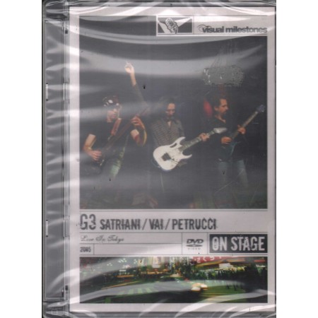 G3, Satriani, Vai, Petrucci DVD G3 Live In Tokyo Epic – 88697355709 Sigillato