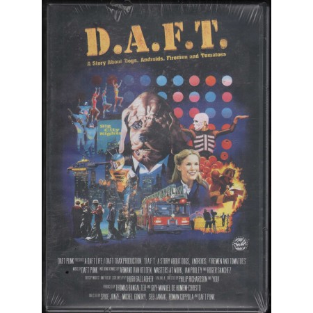 Daft Punk DVD A Story About Dogs, Androids, Firemen And Tomatoes 724349227699 Sigillato