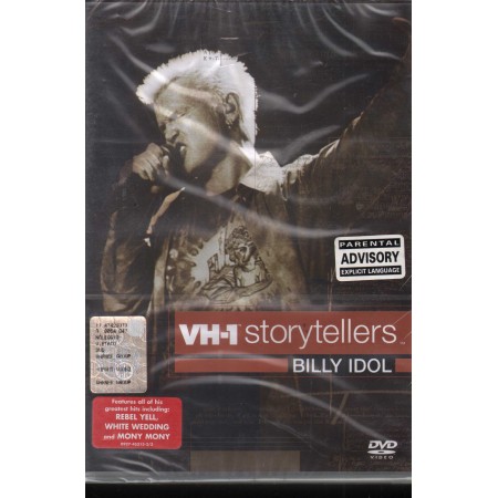 Billy Idol DVD VH1 Storytellers Warner Music Vision – N0927452132 Sigillato