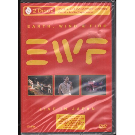 Earth, Wind E Fire DVD Live In Japan Eagle Vision – ERDVCD050 Sigillato