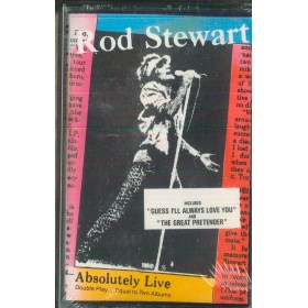 Rod Stewart MC7 Absolutely Live Warner Bros. Records – 9237434 Sigillata