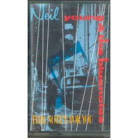 Neil Young E The Bluenotes MC7 This Note's For You Reprise Records ‎– 9257194 Nuova
