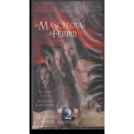Cofanetto: La Maschera Di Ferro VHS Leonardo Di Caprio - PIV36584 Sigillato