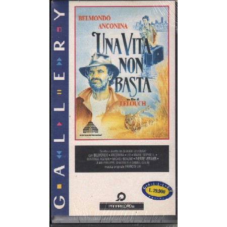 Una Vita Non Basta VHS Claude Lelouch Univideo - 22207 Sigillato