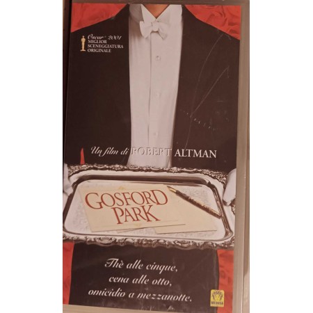 Gosford Park VHS Robert Altman Univideo - 1091702 Sigillato