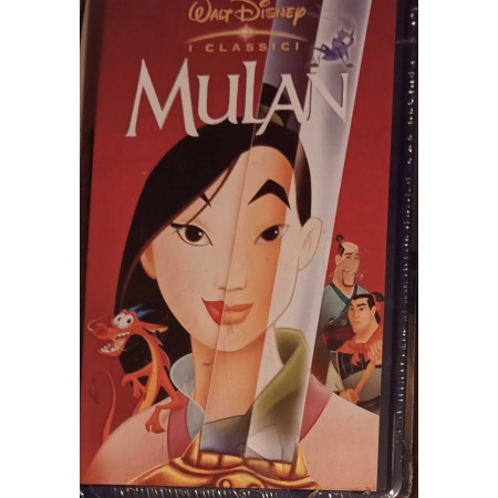 Mulan VHS Barry Cook, Tony Bancroft Univideo - VS4776 Sigillato