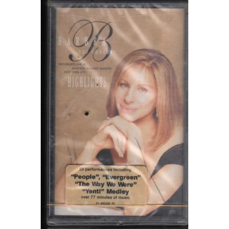Barbra Streisand MC7 The Concert-Highlights Columbia – 4804884 Sigillato