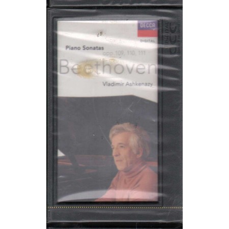 Vladimir Ashkenazy MC7 Beethoven Piano Sonatas, 109,110,111 Decca – 4360765 Sigillato