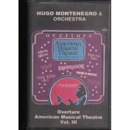 Hugo Montenegro MC7 Overture, American Musical Vol. 3 Bainbridge – BCT1004 Nuovo