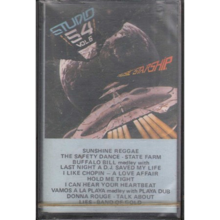 Various MC7 Studio 54 - Vol. 6 Music Starship CGD – COM20383 Sigillato