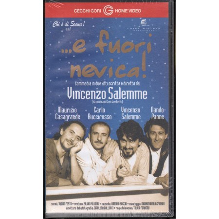 E Fuori Nevica! VHS Vincenzo Salemme Univideo - PSC0140 Sigillato