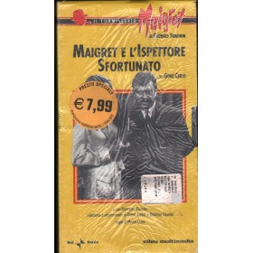 Commissario Maigret - E L'ispettore Sfortunato VHS Mario Landi Sigillato
