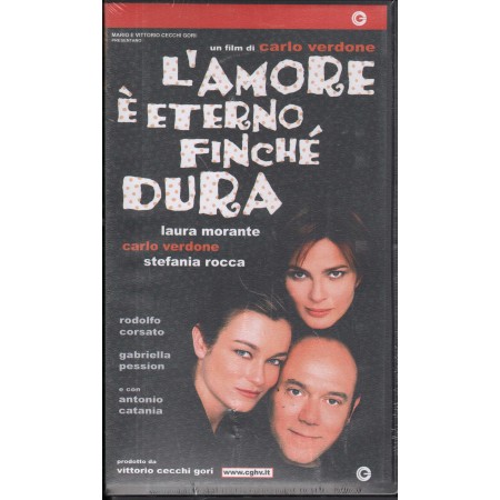 L'Amore E' Eterno Finché Dura VHS Carlo Verdone Univideo PSC2877 Sigillato