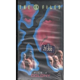 X Files. Vol. 04 - File 4 Colony VHS Rob Bowman Univideo - 8903SA Sigillato