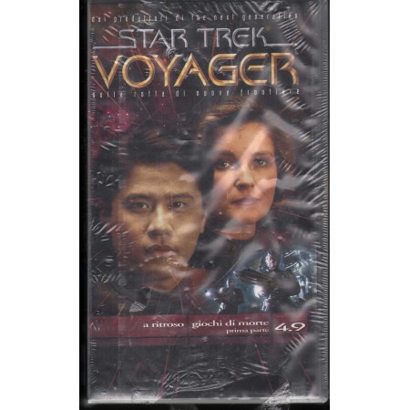Star Trek: Voyager - Stagione 4 -9 VHS Univideo - PVS71081 Sigillato